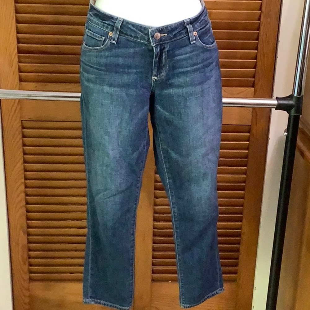 Paige Venice Denim Capris Jeans.